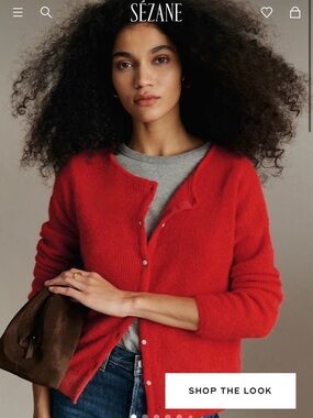 Sezane Gaspard Cardigan Size XS/SM